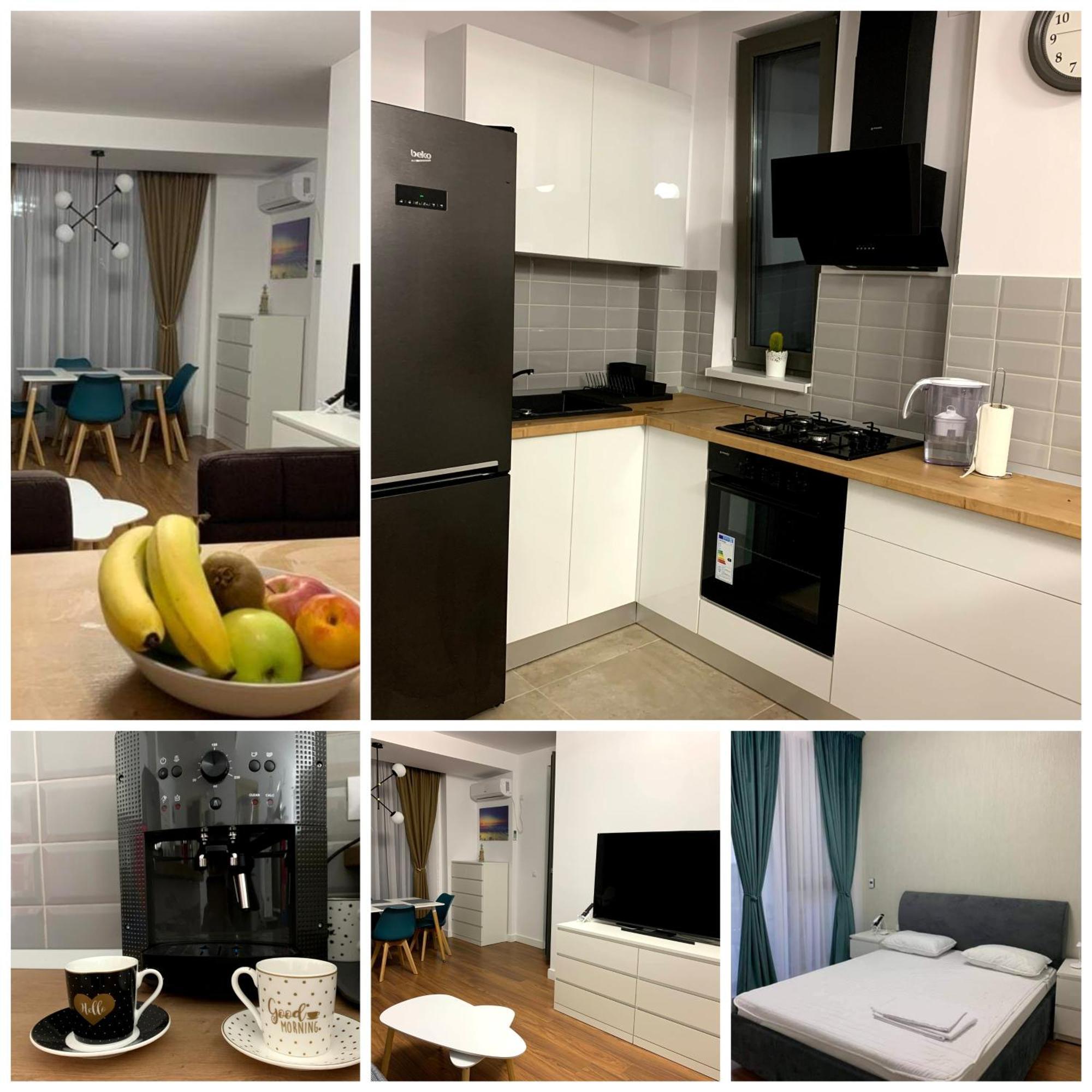 Andreve Apartment By Onix Blue Mamaia Nord, Baby Friendly, Private Parking Năvodari Exteriér fotografie